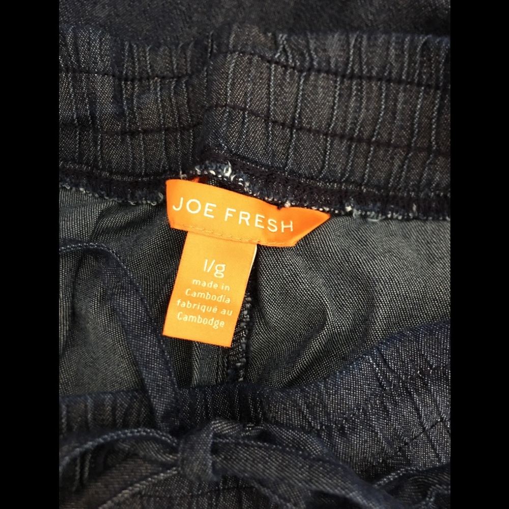 NWT Joe Fresh Draw String Jeans. Size L - Picture 4 of 5